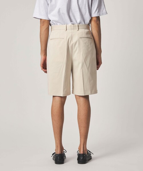 Steven Alan(スティーブンアラン)の「<Steven Alan> グレース ツイル アウト ワンプリーツ ショート パンツ(スラックス・メンズ・グレー/オフホワイト・XL/L/M/S)」の16枚目の写真