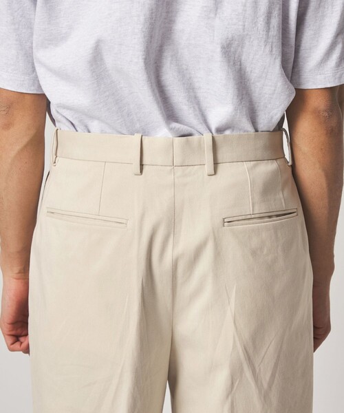 Steven Alan(スティーブンアラン)の「<Steven Alan> グレース ツイル アウト ワンプリーツ ショート パンツ(スラックス・メンズ・グレー/オフホワイト・XL/L/M/S)」の19枚目の写真