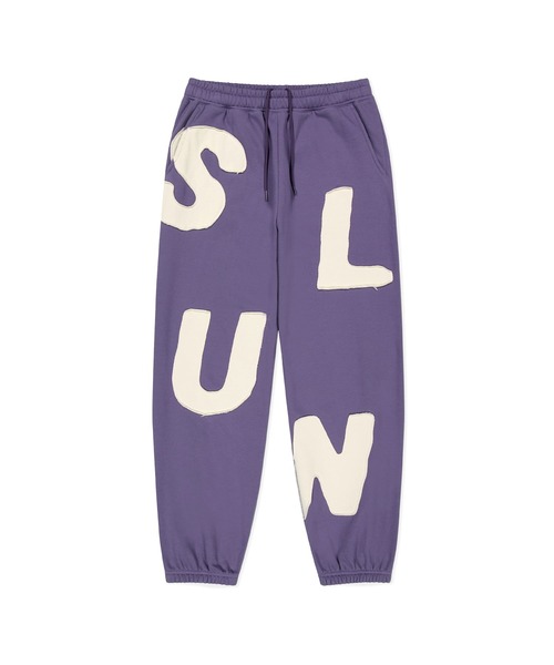 SUNLOVE｜サンラブのスウェットパンツ（パープル/紫色系・ワイド