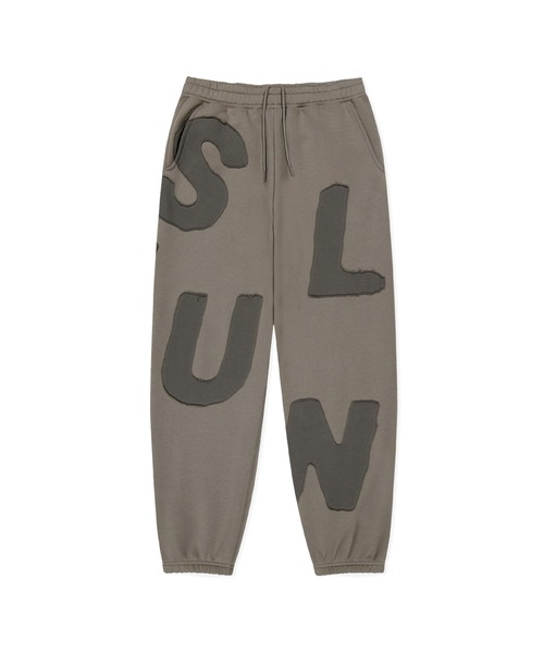 SUNLOVE（サンラブ）の「Capital Brushed Sweatpants（スウェットパンツ・レディース・ヘザーグレー/ライトブラウン/ブラック/パープル・L/M/S）」の3枚目の写真