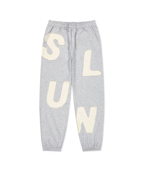 SUNLOVE（サンラブ）の「Capital Brushed Sweatpants（スウェットパンツ・レディース・ヘザーグレー/ライトブラウン/ブラック/パープル・L/M/S）」の2枚目の写真