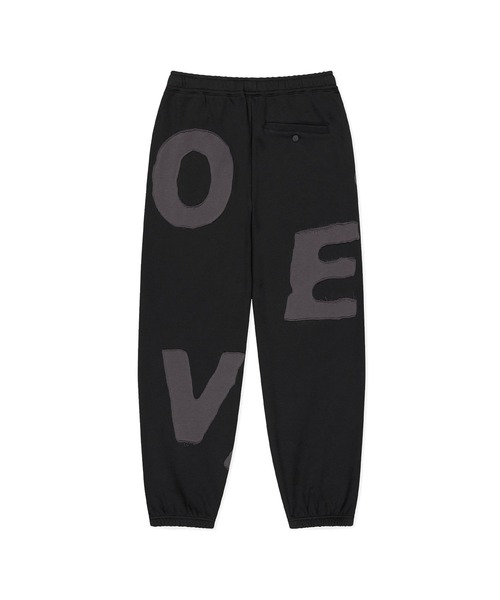 SUNLOVE（サンラブ）の「Capital Brushed Sweatpants（スウェットパンツ・レディース・ヘザーグレー/ライトブラウン/ブラック/パープル・L/M/S）」の5枚目の写真