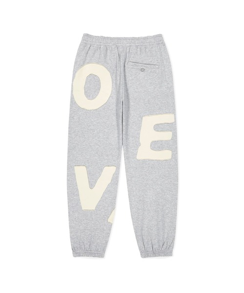 SUNLOVE（サンラブ）の「Capital Brushed Sweatpants（スウェットパンツ・レディース・ヘザーグレー/ライトブラウン/ブラック/パープル・L/M/S）」の11枚目の写真