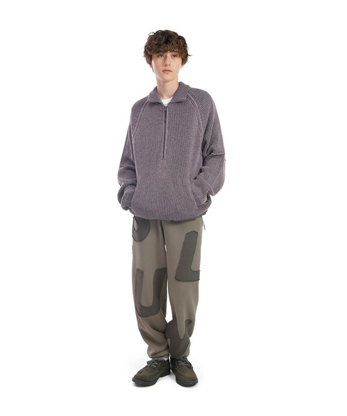 SUNLOVE（サンラブ）の「Capital Brushed Sweatpants（スウェットパンツ・レディース・ヘザーグレー/ライトブラウン/ブラック/パープル・L/M/S）」の22枚目の写真