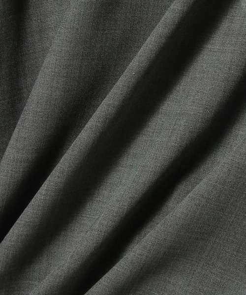 COLUMN（コラム）の「COLUMN / ポリエステルウール シャツ＜THE COLUMN＞（シャツ/ブラウス・メンズ・チャコールグレー/ネイビー・LARGE/MEDIUM）」の3枚目の写真