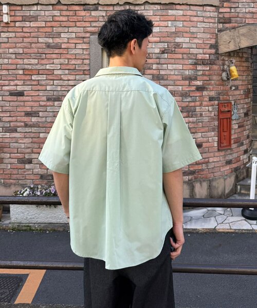 CIAOPANIC(チャオパニック)の「フリンジレイヤード半袖シャツ(シャツ/ブラウス・レディース・サックスブルー/グリーン・MEDIUM/LARGE)」の6枚目の写真