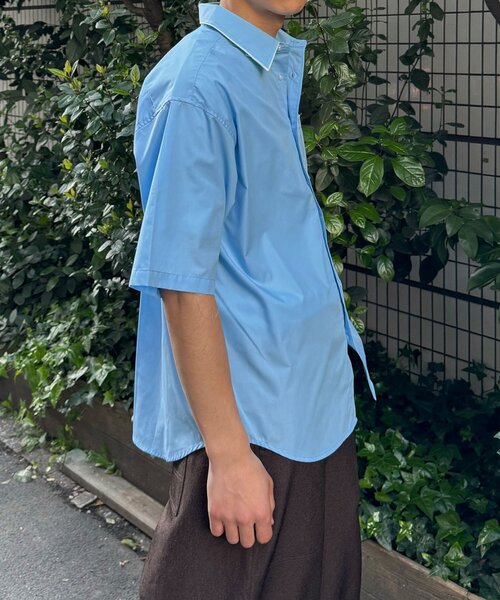 CIAOPANIC(チャオパニック)の「フリンジレイヤード半袖シャツ(シャツ/ブラウス・レディース・サックスブルー/グリーン・MEDIUM/LARGE)」の12枚目の写真