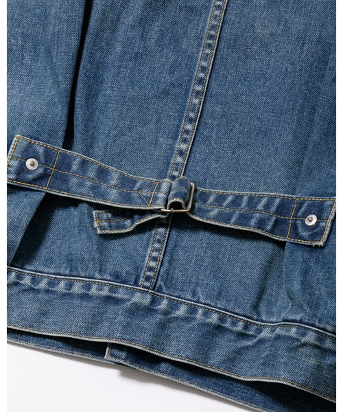 beautiful people(ビューティフルピープル)の「selvedgedenim square big blous 1535102029(ブルゾン・メンズ・インディゴブルー・40)」の6枚目の写真