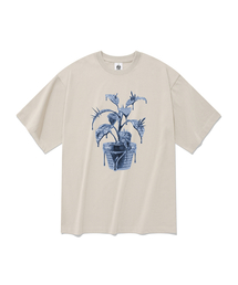 リキッドガーデン 半袖Tシャツ ベージュ