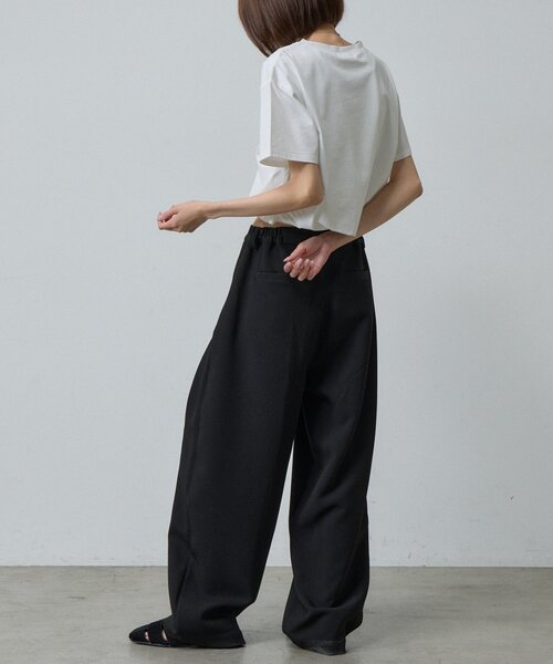 goocy(グーシー)の「【接触冷感】フロッキーロゴバルーンT(Tシャツ/カットソー・レディース・ホワイト/ブラック/チャコールグレー/ホワイト系その他/ブラウン・FREE)」の10枚目の写真