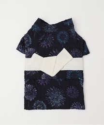 moncheri（モンシェリ）の「冷感防虫水彩花火柄浴衣【保冷剤対応】（ペットウェア）」