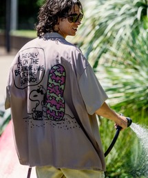 TRIPPY ART(トリッピーアート)SNOOPY ON THE BEACH S/S SHIRTS