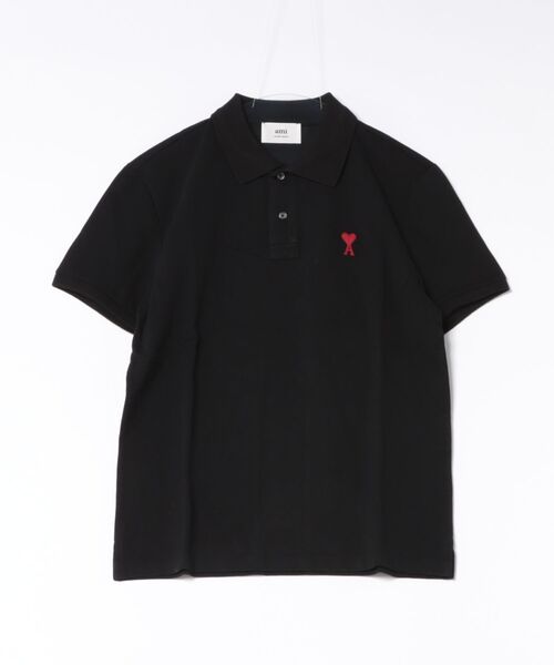 AMI PARIS】アミ パリス Small Heart Polo Shirt ワンポイント ロゴ