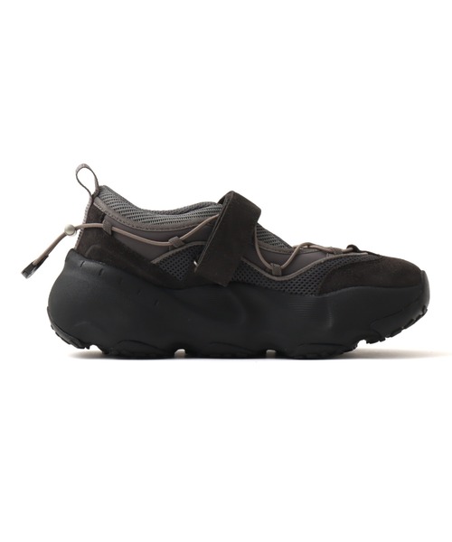 ROCKFISH WEATHERWEAR(ロックフィッシュウェザーウェア)の「ROCKFISH WEATHERWEAR BRYN VELCRO SNK V2 / ロックフィッシュ ウェザーウェア ブリン ベルクロスニーカー ブイツー(スニーカー・レディース・チャコール・23.0cm/23.5cm/24.0cm/24.5cm/25.0cm)」の4枚目の写真