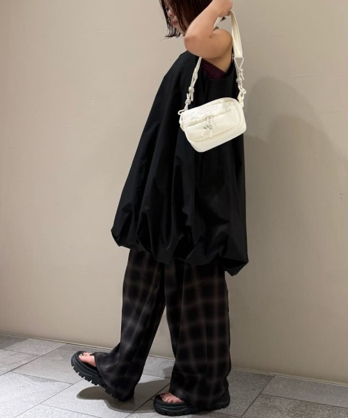 emmi(エミ)の「バルーンミニワンピース(ワンピース・レディース・ドット/ブラック・1/0)」の22枚目の写真