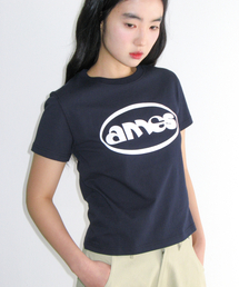 AMESWORLDWIDE（アメスワールドワイド）の「AMES CIRCLE LOGO SYMBOL TEE NAVY（Tシャツ/カットソー）」