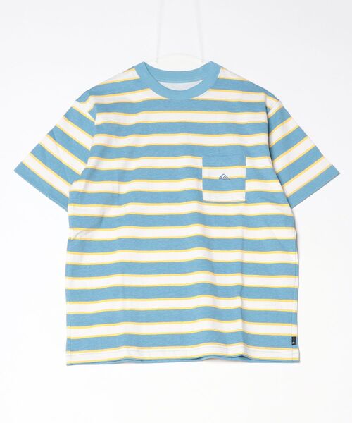 Quiksilver(クイックシルバー)の「クイックシルバー QUIKSILVER QS BORDER ST(Tシャツ/カットソー・メンズ・ホワイト/サックスブルー・M/L/LL/S)」の10枚目の写真