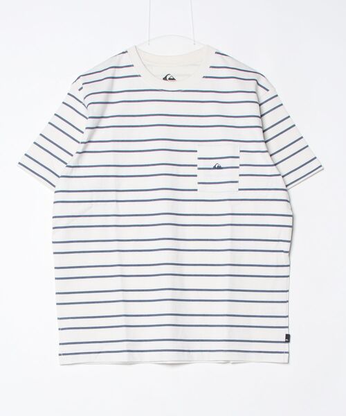 Quiksilver(クイックシルバー)の「クイックシルバー QUIKSILVER QS BORDER ST(Tシャツ/カットソー・メンズ・ホワイト/サックスブルー・M/L/LL/S)」の11枚目の写真