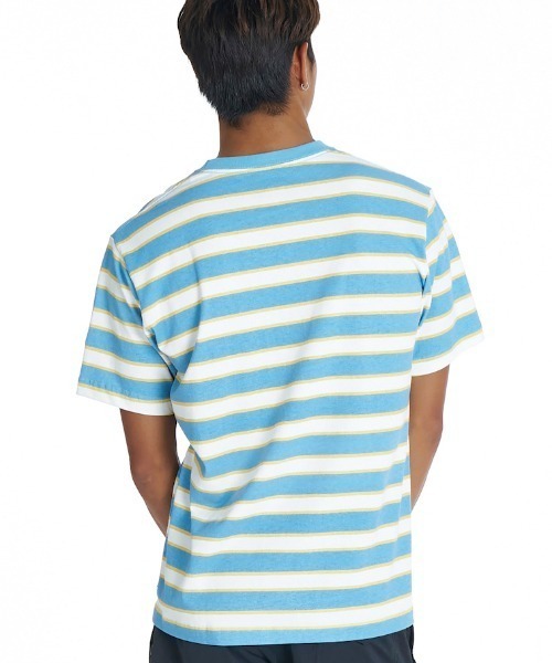 Quiksilver(クイックシルバー)の「クイックシルバー QUIKSILVER QS BORDER ST(Tシャツ/カットソー・メンズ・ホワイト/サックスブルー・M/L/LL/S)」の4枚目の写真