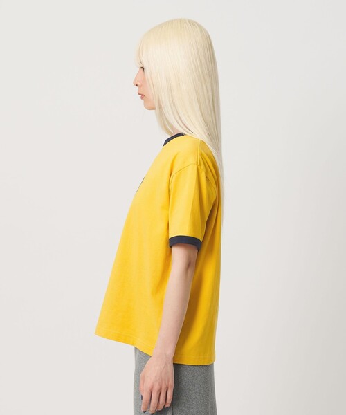BEAUTY&YOUTH UNITED ARROWS(ビューティーアンドユースユナイテッドアローズ)の「【WEB限定】グラフィック リンガーTシャツ(Tシャツ/カットソー・レディース・ブラック/オフホワイト/イエロー・FREE)」の13枚目の写真