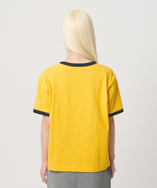 BEAUTY&YOUTH UNITED ARROWS(ビューティーアンドユースユナイテッドアローズ)の「【WEB限定】グラフィック リンガーTシャツ(Tシャツ/カットソー・レディース・ブラック/オフホワイト/イエロー・FREE)」の14枚目の写真
