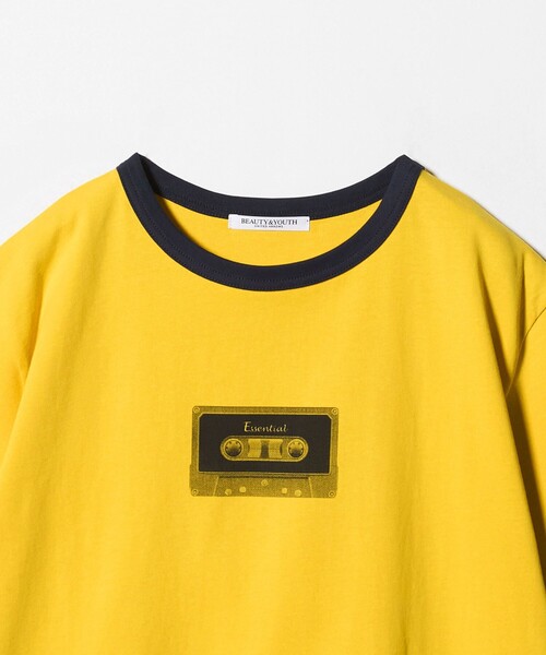 BEAUTY&YOUTH UNITED ARROWS(ビューティーアンドユースユナイテッドアローズ)の「【WEB限定】グラフィック リンガーTシャツ(Tシャツ/カットソー・レディース・ブラック/オフホワイト/イエロー・FREE)」の17枚目の写真