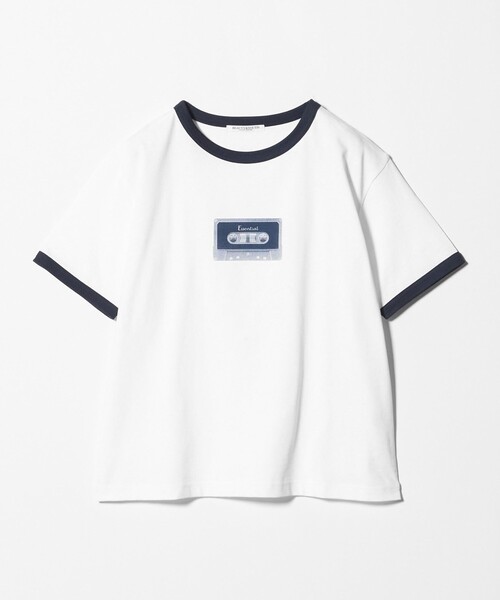 BEAUTY&YOUTH UNITED ARROWS(ビューティーアンドユースユナイテッドアローズ)の「【WEB限定】グラフィック リンガーTシャツ(Tシャツ/カットソー・レディース・ブラック/オフホワイト/イエロー・FREE)」の21枚目の写真
