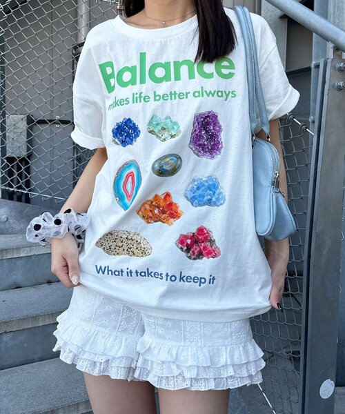 CIAOPANIC(チャオパニック)の「モチーフコレクションTee(Tシャツ/カットソー・レディース・ブルー系その他/グレー系その他2/グレー系その他3/ホワイト/ホワイト系その他/ホワイト系その他3/グレー系その他/ブルー系その他2/ブルー系その他3/グレー/ブルー/ホワイト系その他2・ONE SIZE)」の14枚目の写真