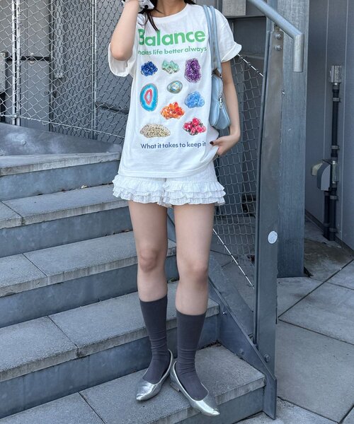 CIAOPANIC(チャオパニック)の「モチーフコレクションTee(Tシャツ/カットソー・レディース・ブルー系その他/グレー系その他2/グレー系その他3/ホワイト/ホワイト系その他/ホワイト系その他3/グレー系その他/ブルー系その他2/ブルー系その他3/グレー/ブルー/ホワイト系その他2・ONE SIZE)」の16枚目の写真