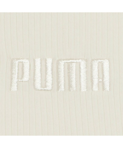 PUMA(プーマ)の「PUMA プーマ ウィメンズ PUMA x LILY BROWN スキッパー リブ 半袖 ポロシャツ(ポロシャツ・レディース・シルバー/オフホワイト・MEDIUM)」の9枚目の写真