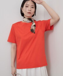 OPAQUE.CLIP（オペークドットクリップ）の「ベーシックTシャツ／オーガニックコットン混【洗濯機OK】（Tシャツ/カットソー）」