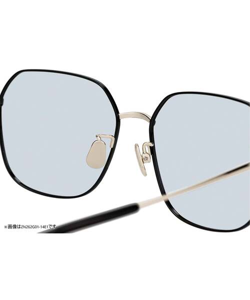 ADAM ET ROPE'(アダムエロペ)の「Zoff|ADAM ET ROPE' アダムエロペ ウェリントン型 サングラス|SUNCUTGlasses/UV100%CUT メタル カラーレンズ おしゃれ 紫外線対策 UVカット 男女兼用 メンズ レディース 男性用 女性用 ユニセックス(サングラス・レディース・ゴールド/シルバー系/ブラック・FREE)」の15枚目の写真