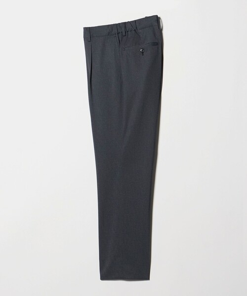 green label relaxing(グリーンレーベルリラクシング)の「A+ air PE/PU トリコット プリント スタンダード 1プリーツ スラックス -ストレッチ・接触冷感・通気性-(スラックス・メンズ・ネイビー/ダークブラウン・M/XL/L/S)」の10枚目の写真