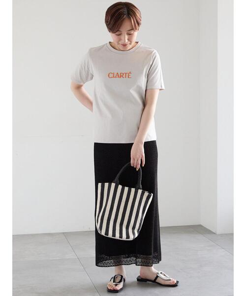 Te chichi（テチチ）の「レースプリーツナロースカート《2026 SUMMER LOOK item》（スカート・レディース・ブラック/ブルー/オフホワイト・F）」の13枚目の写真