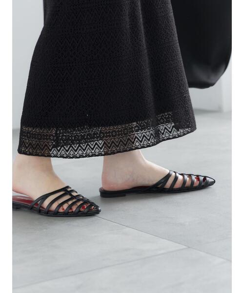 Te chichi（テチチ）の「レースプリーツナロースカート《2026 SUMMER LOOK item》（スカート・レディース・ブラック/ブルー/オフホワイト・F）」の21枚目の写真