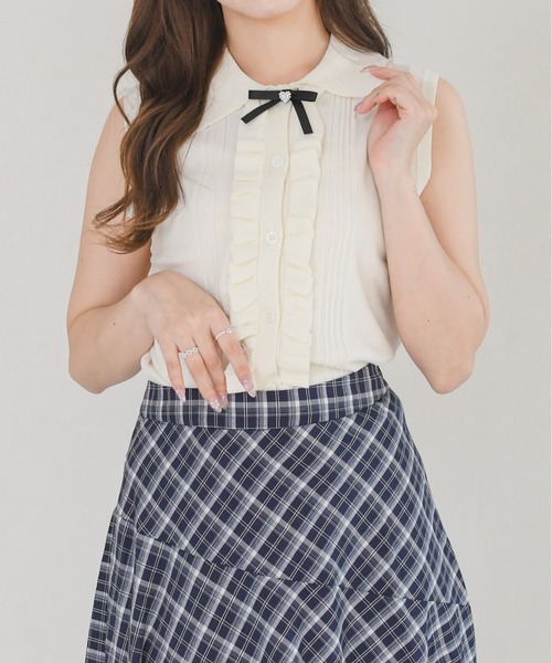 MISCH MASCH（ミッシュマッシュ）の「2026春夏新作 襟付きフリル