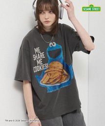 SESAME STREET（セサミストリート）の「＜Exclusive＞ Sesame Street Vintage-Washed Oversized Tee / 別注 セサミストリート ヴィンテージ加工 オーバーサイズ グラフィックTシャツ（Tシャツ/カットソー）」