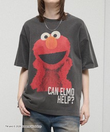 SESAME STREET（セサミストリート）の「＜Exclusive＞ Sesame Street Vintage-Washed Oversized Tee / 別注 セサミストリート ヴィンテージ加工 オーバーサイズ グラフィックTシャツ（Tシャツ/カットソー）」