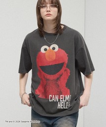 SESAME STREET（セサミストリート）の「＜Exclusive＞ Sesame Street Vintage-Washed Oversized Tee / 別注 セサミストリート ヴィンテージ加工 オーバーサイズ グラフィックTシャツ（Tシャツ/カットソー）」