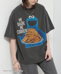 SESAME STREET（セサミストリート）の「＜Exclusive＞ Sesame Street Vintage-Washed Oversized Tee / 別注 セサミストリート ヴィンテージ加工 オーバーサイズ グラフィックTシャツ（Tシャツ/カットソー）」