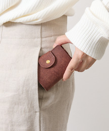 com-ono（コムォノ）の「com-ono コモノ / PUEBLO LEATHER COMPACT WALLET プエブロレザーを使用した三つ折り財布 お札を折らずに収納できるミニウォレット / TINY-002pb（財布）」