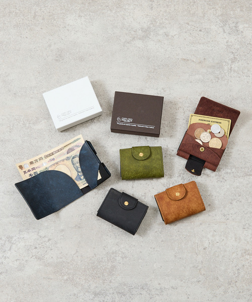 com-ono コモノ / PUEBLO LEATHER COMPACT WALLET プエブロレザーを