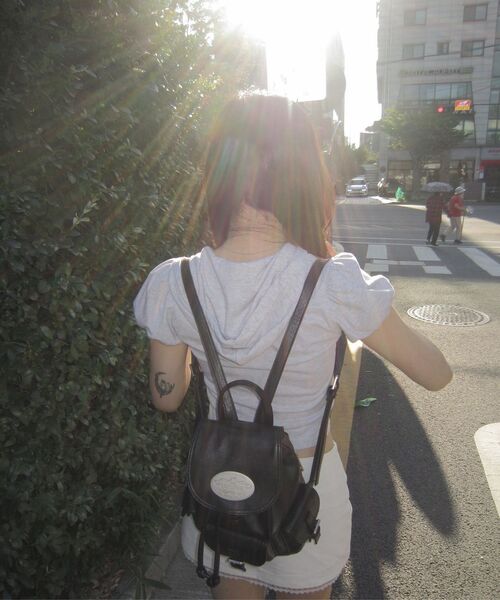 LOTSYOU（ロッツユー）の「[Leather] Nostalgia Non Twinkle Backpack BLACK（バックパック/リュック・レディース・その他・OS）」の10枚目の写真