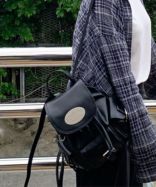 LOTSYOU（ロッツユー）の「[Leather] Nostalgia Non Twinkle Backpack BLACK（バックパック/リュック・レディース・その他・OS）」の12枚目の写真