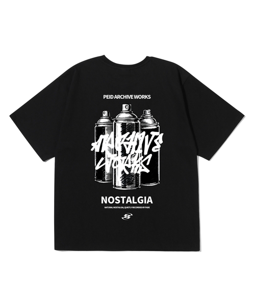 PEID(ペイド)の「PDスプレー半袖Tシャツブラック(Tシャツ/カットソー・レディース・ブラック・1/2/3/6/4/5)」の1枚目の写真