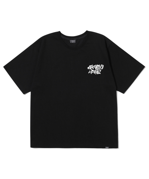 PEID(ペイド)の「PDスプレー半袖Tシャツブラック(Tシャツ/カットソー・レディース・ブラック・1/2/3/6/4/5)」の3枚目の写真