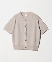 6(ROKU)＞ コットン ピコット Vネック ニット（ニット/セーター）｜6