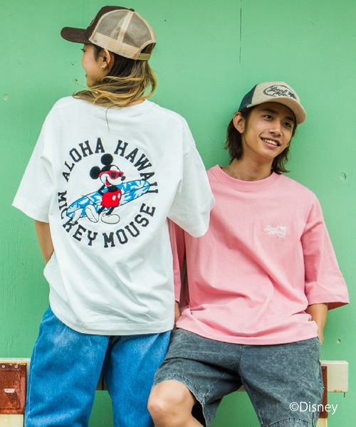 ﾐｯｷｰ ｻｶﾞﾗ刺繍Tｼｬﾂ（Tシャツ/カットソー）｜LOCALMOTION HAWAII