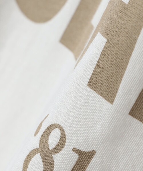+81BRANCA(ハチイチブランカ)の「【SHIPS別注】81BRANCA: 5分袖 ロゴ・フォト TEE(Tシャツ/カットソー・レディース・ライトホワイト/ダークグレー/ホワイト・ONE SIZE)」の16枚目の写真