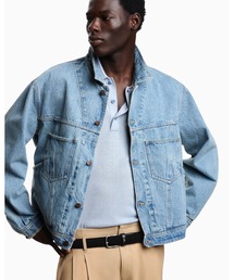 EMPORIO ARMANI | 【エンポリオ アルマーニ】レギュラーフィット ストーンウォッシュ デニムジャケット(デニムジャケット)